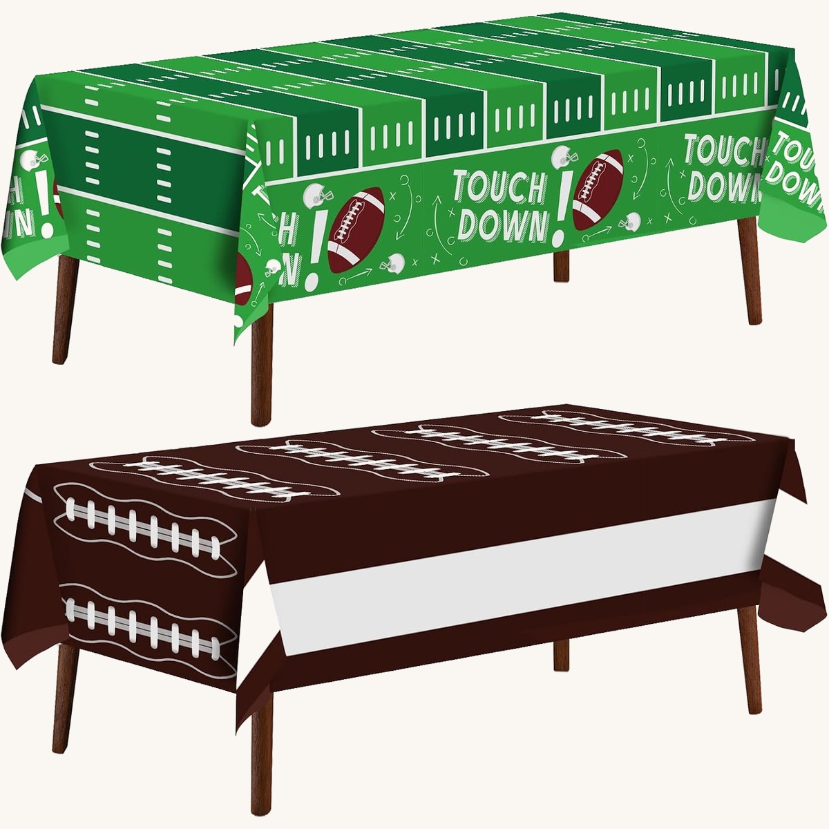 CXPSINC game-day printed disposable tablecloth